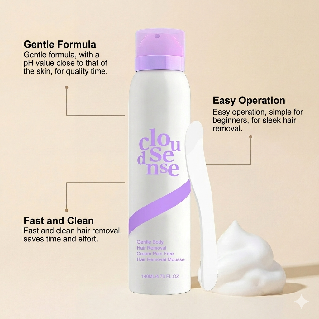 SoftShed™ Premium Hair Removal Mousse