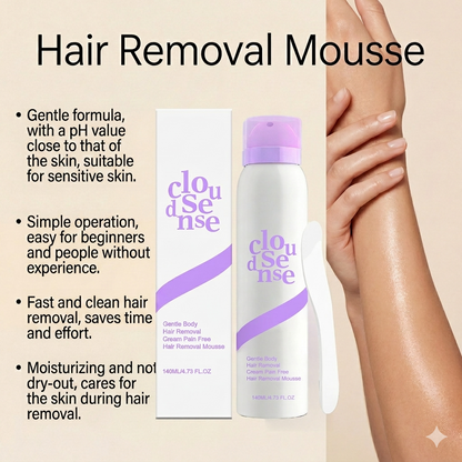 SoftShed™ Premium Hair Removal Mousse