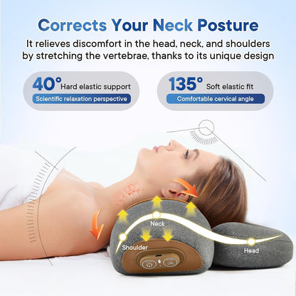 NeckEase™ Heated Cervical Massage Pillow